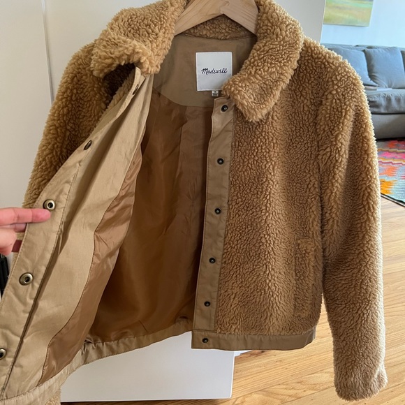 Madewell Portland Sherpa Jacket - Picture 9 of 9